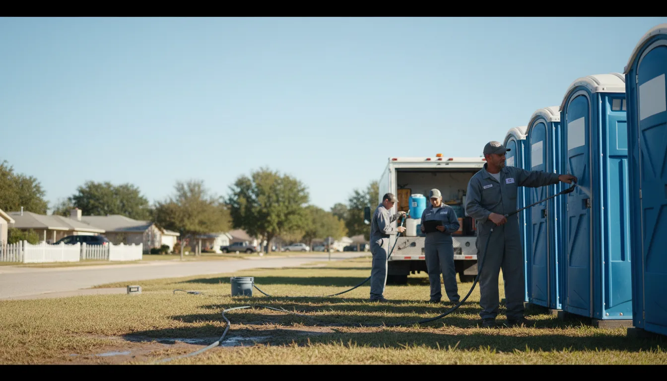 Long-Term Portable Toilet Rental in Galesburg, IL near me